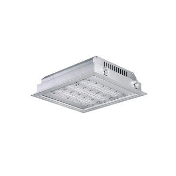 40W to 200W IP66 LED Ceiling Recessed Canopy Lights for Gas Station Lights 120W